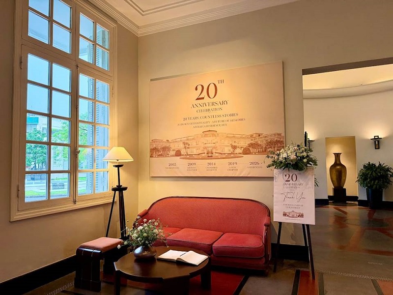 Azerai La Residence Huế kỷ niệm 20 năm hoạt động