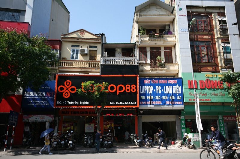 Phố sinh viên ở Hà Nội