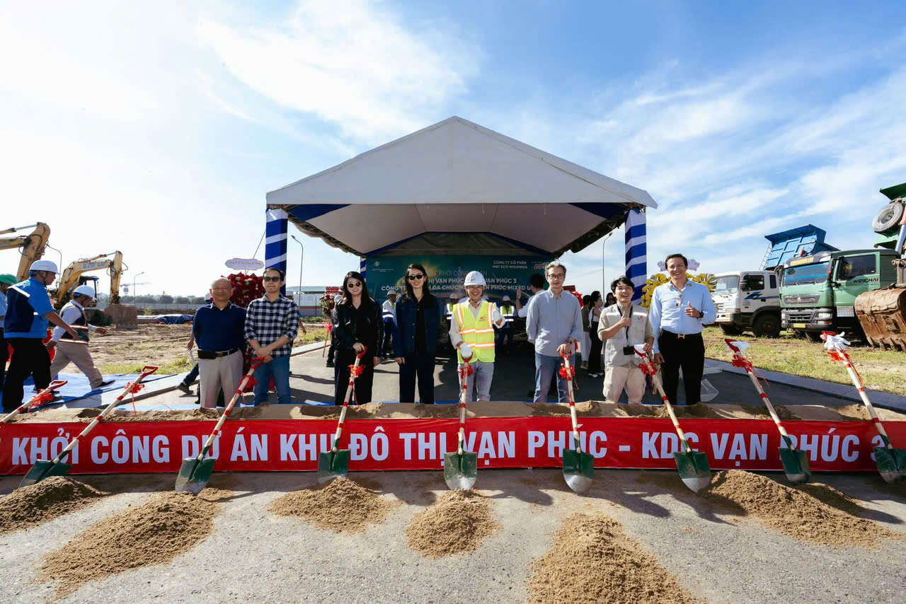 Khởi công dự án Khu đô thị Vạn Phúc - KDC Vạn Phúc 3